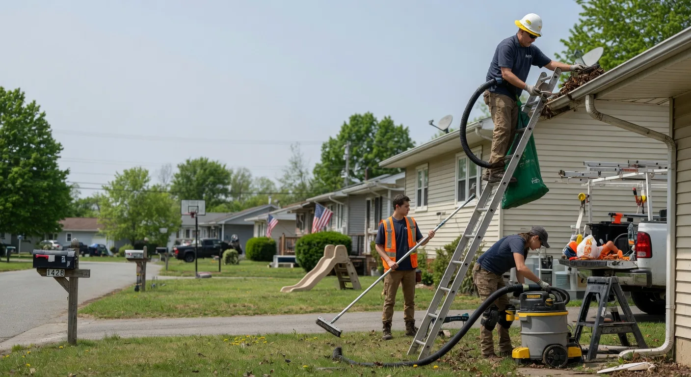 Gutter Installation in Decker, IN near me